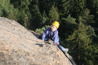 über den Nonnensteig in Jonsdorf und den Alpinen Grat in Oybin